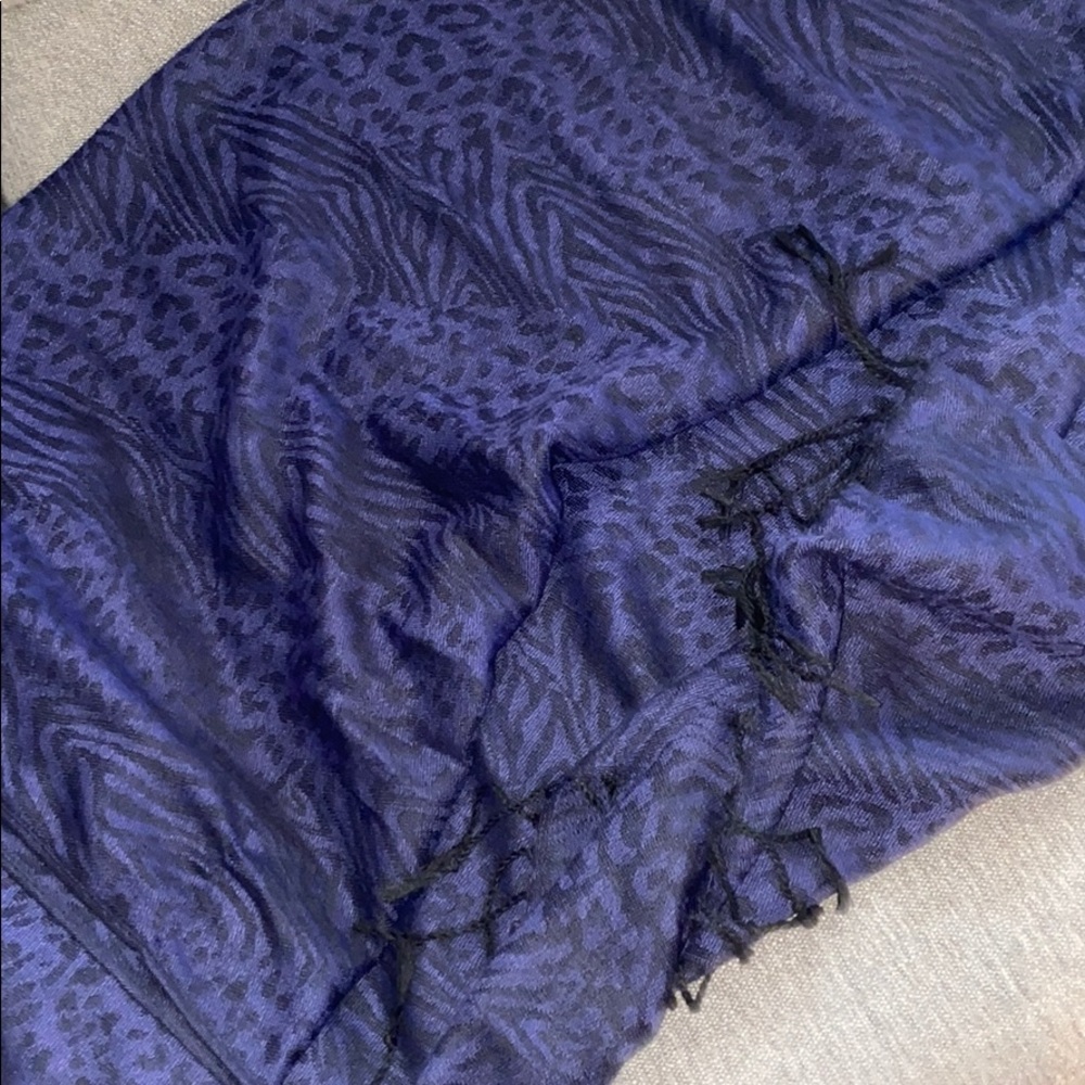 Purple & Black Women’s Scarf